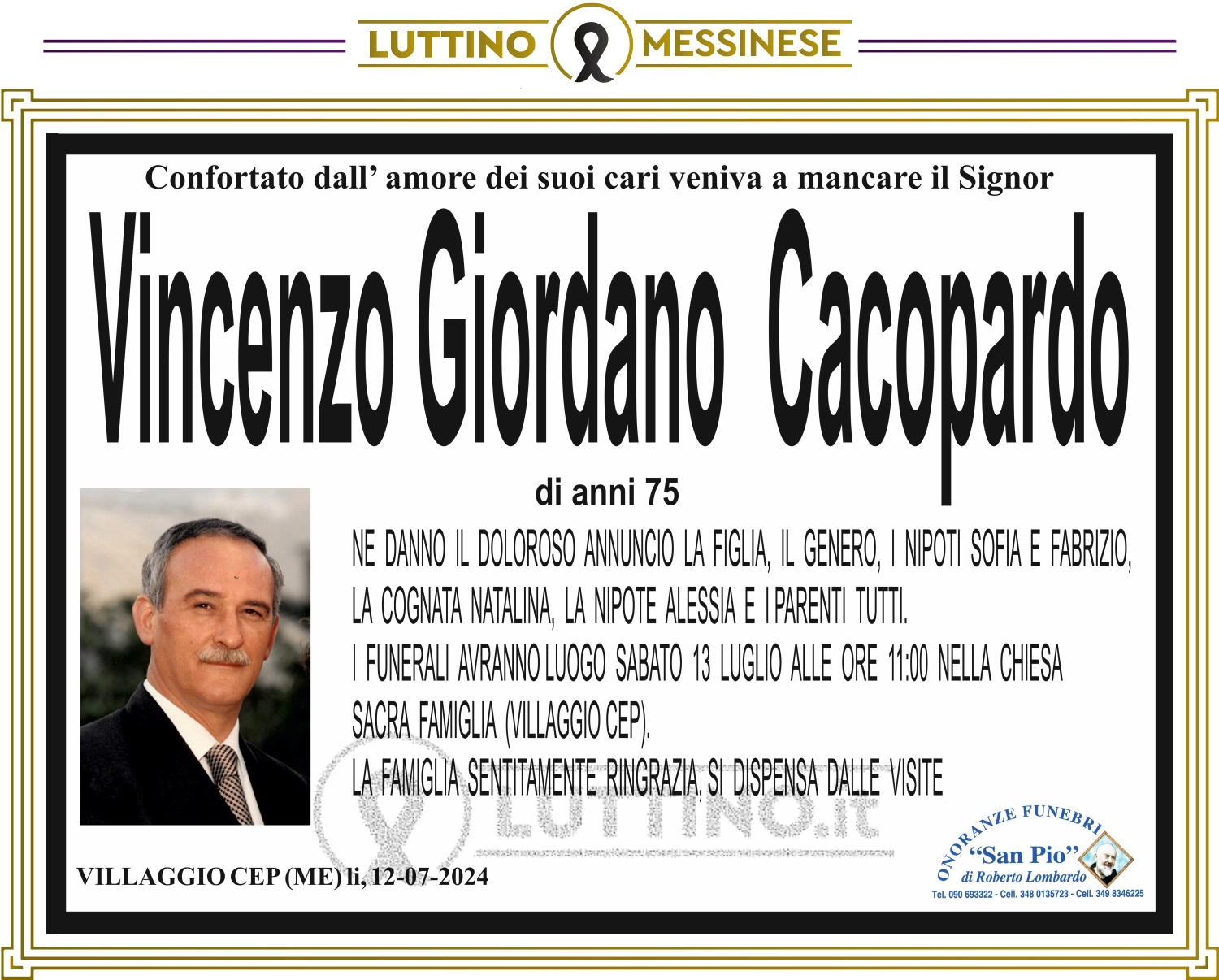 Vincenzo Giordano Cacopardo